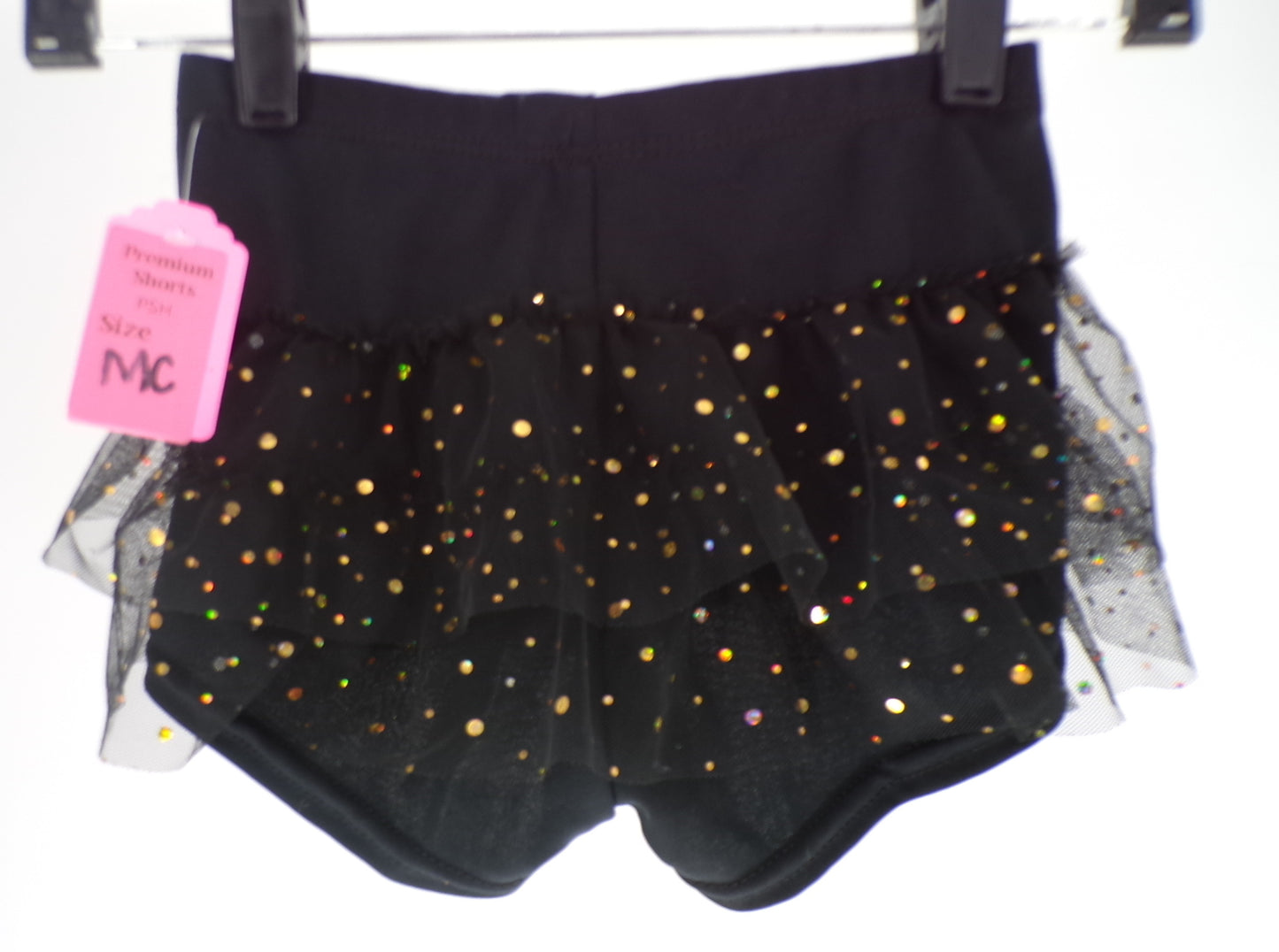 Pre-Owned Shorts Curtain Call E196 Medium Child Black Jazz