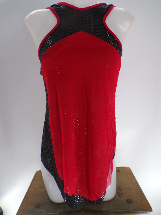 Pre-Owned Costume  Art Stone  0304 Medium Adult Red  Jazz Sequin