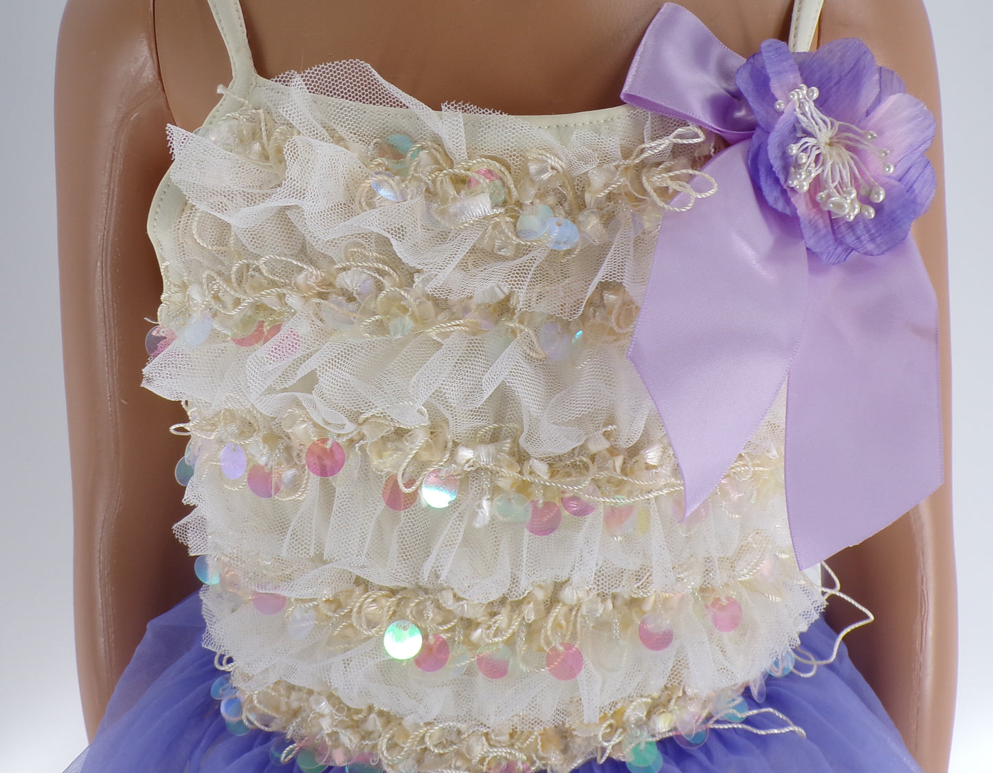 Pre-Owned Costume Weissman  5540 Intermediate Child Lavender  Ballet