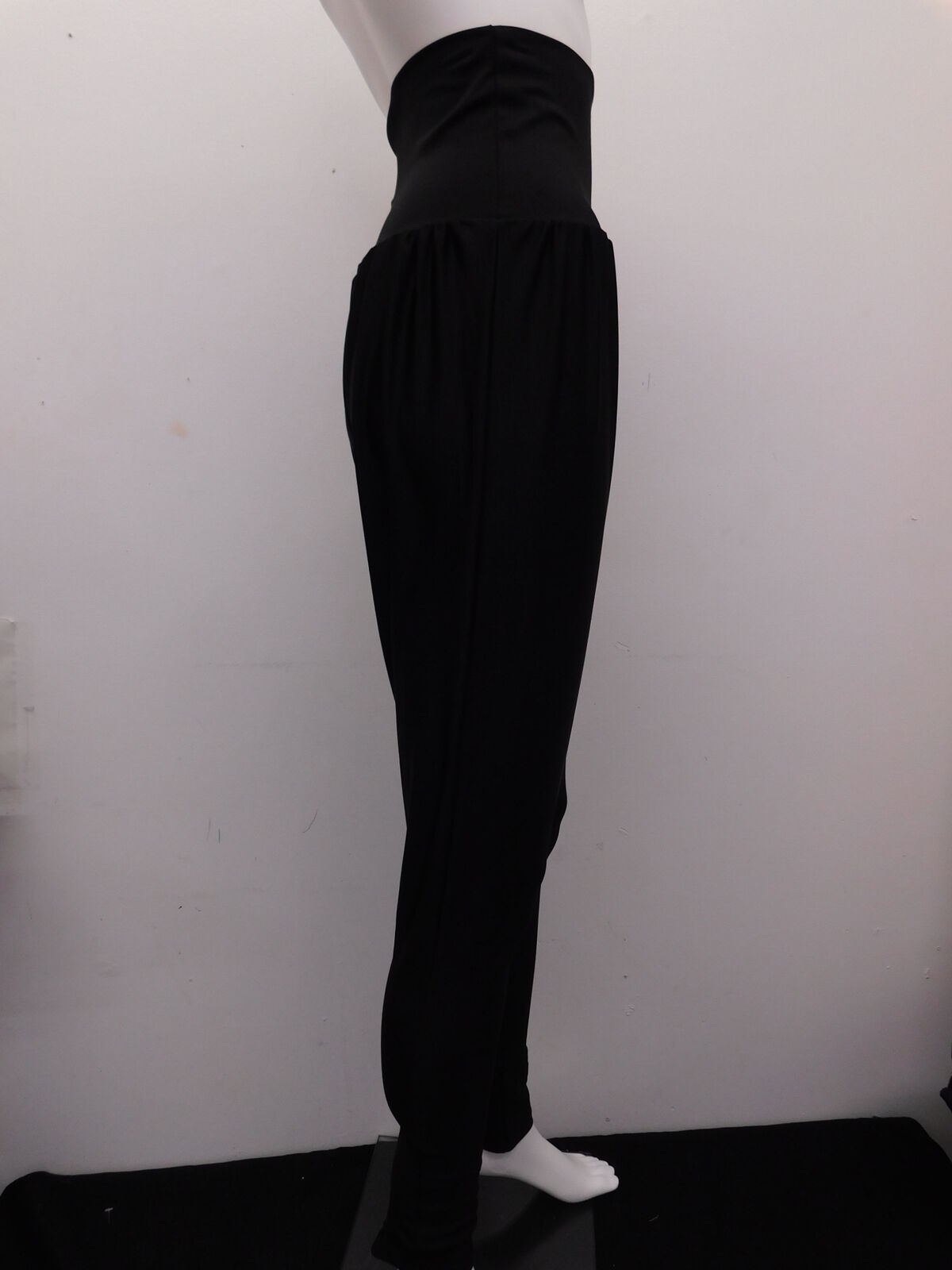 Pre-Owned Harem Pants Weissman  7050 Large Adult Black  Hip Hop Clogging