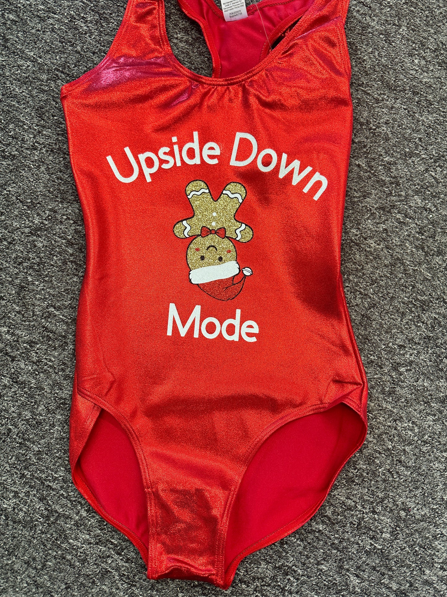 Custom Christmas Leotards - Design 5 Upside Down Mode