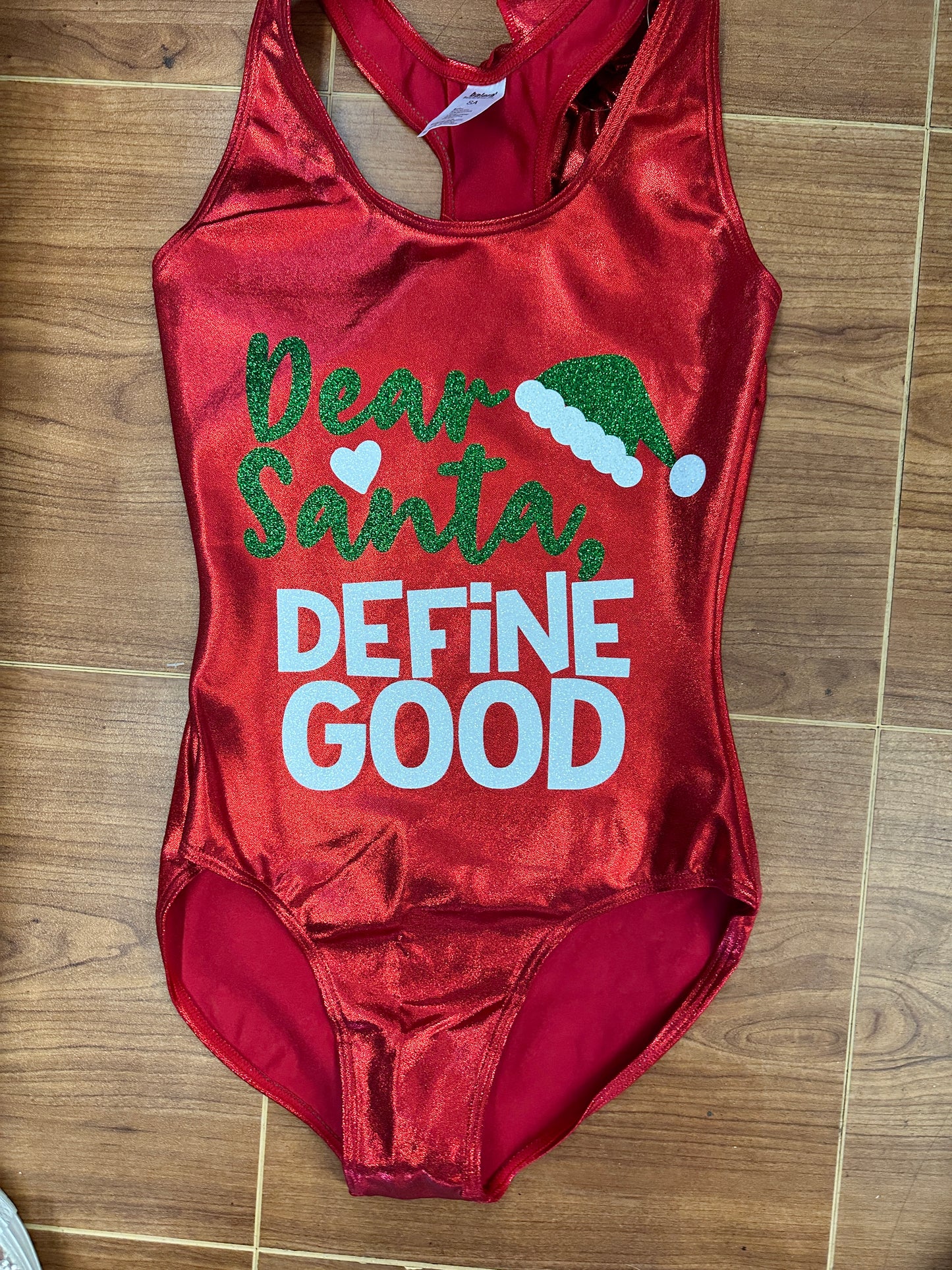 Custom Birthday Leotards - Design 13 Birthday Lets Celebrate