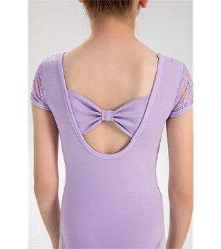 New Leotard DUX Dance Lace Short Sleeve Child Sizes Multiple Colors