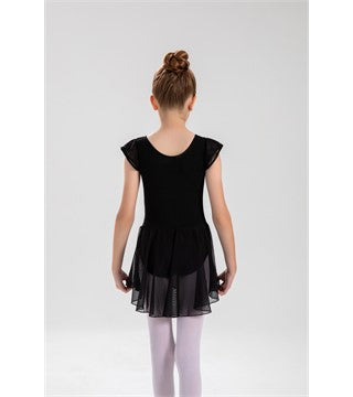 New Leotard Dress by DUX Dance Flutter Sleeve Child Sizes Multiple Colors