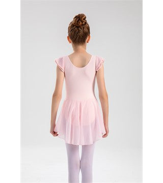 New Leotard Dress by DUX Dance Flutter Sleeve Child Sizes Multiple Colors