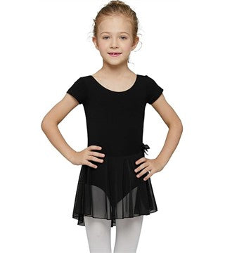 New Leotard Dress by DUX TD Short Sleeve Child Sizes Multiple Colors