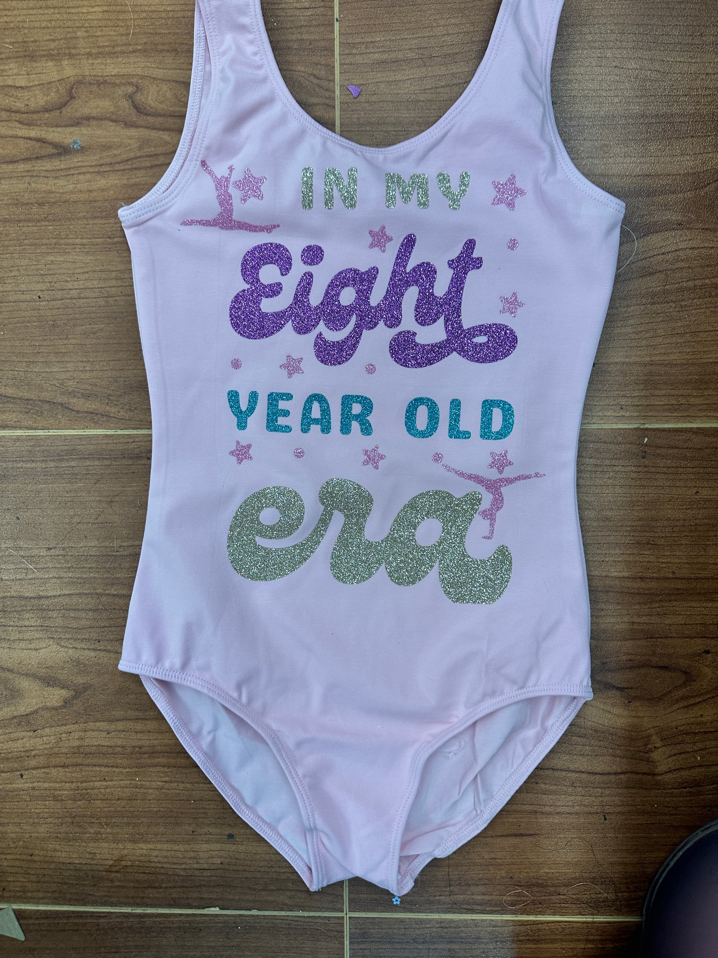 Custom Birthday Leotards - Design 5 Birthday Era