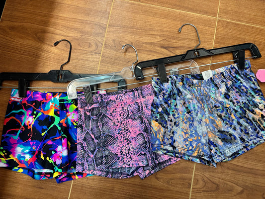 New Dance Shorts Body Wrappers 700 Colorful gymnastics Jazz