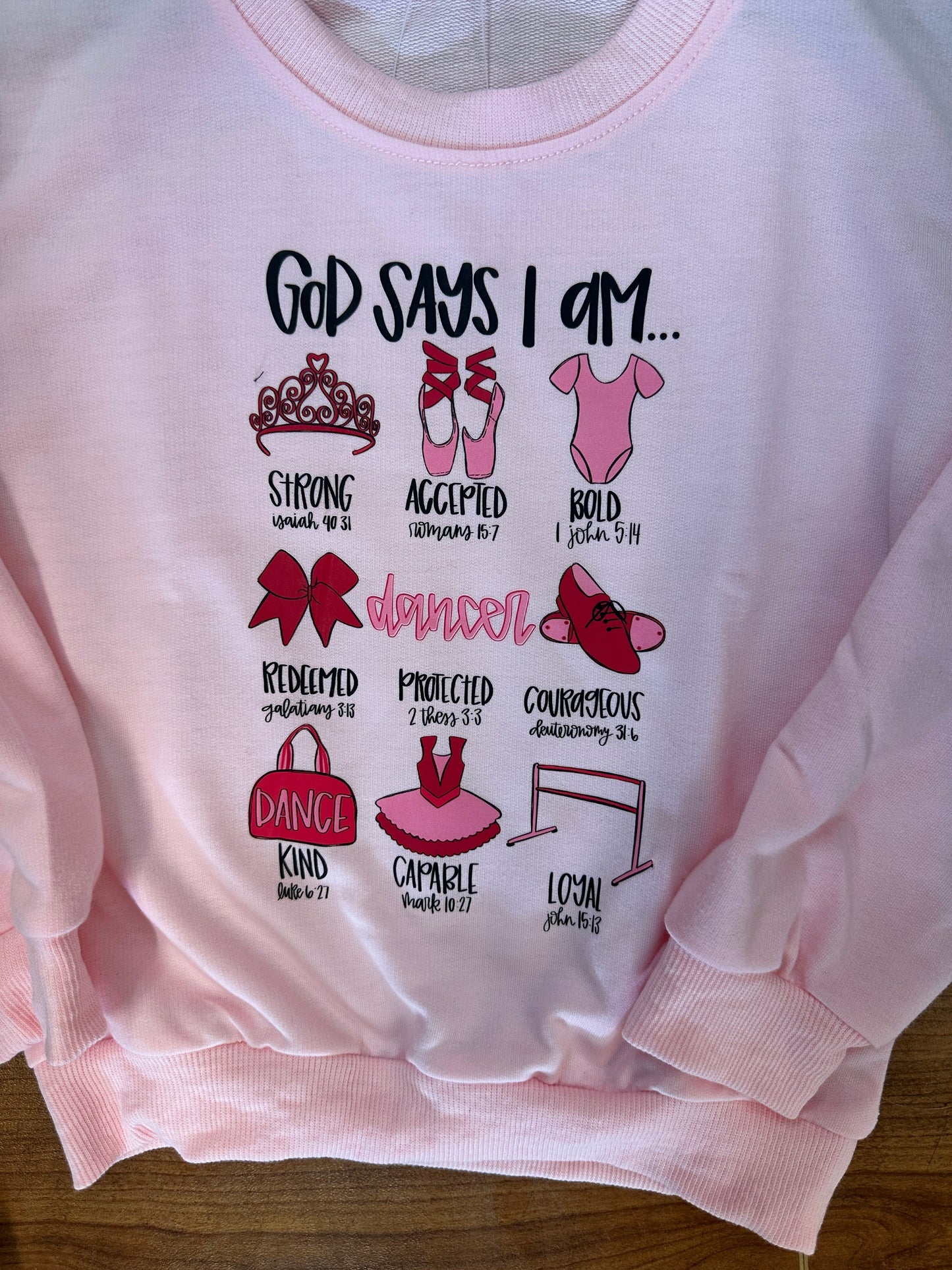 NEW Sweatshirts - God Says You Are - Ballerina