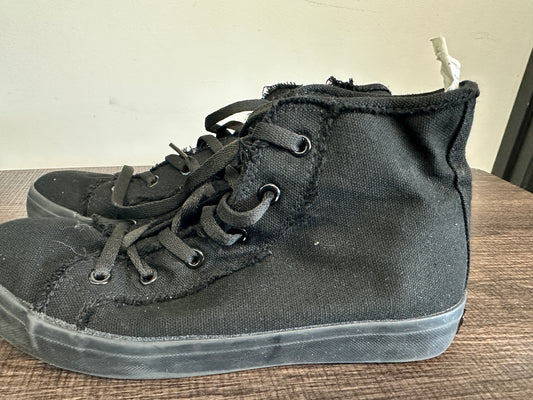 Pre-Owned Hip Hop Shoes Revolution Adult 7M Canvas High Top
