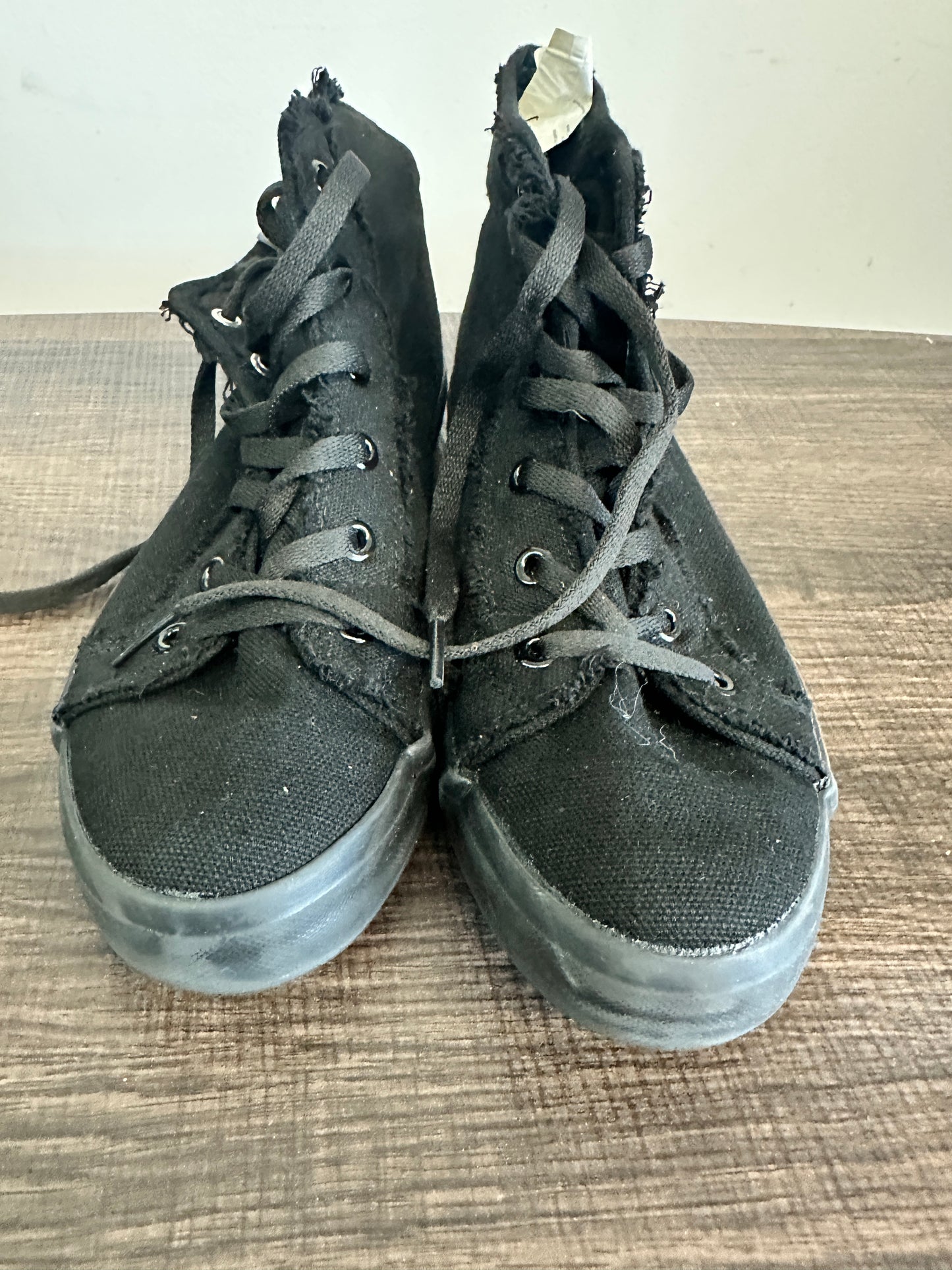 Pre-Owned Hip Hop Shoes Revolution Adult 7M Canvas High Top