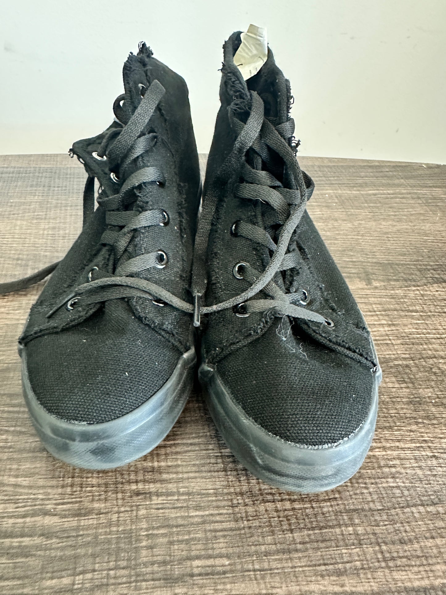 Pre-Owned Hip Hop Shoes Revolution Adult 7M Canvas High Top