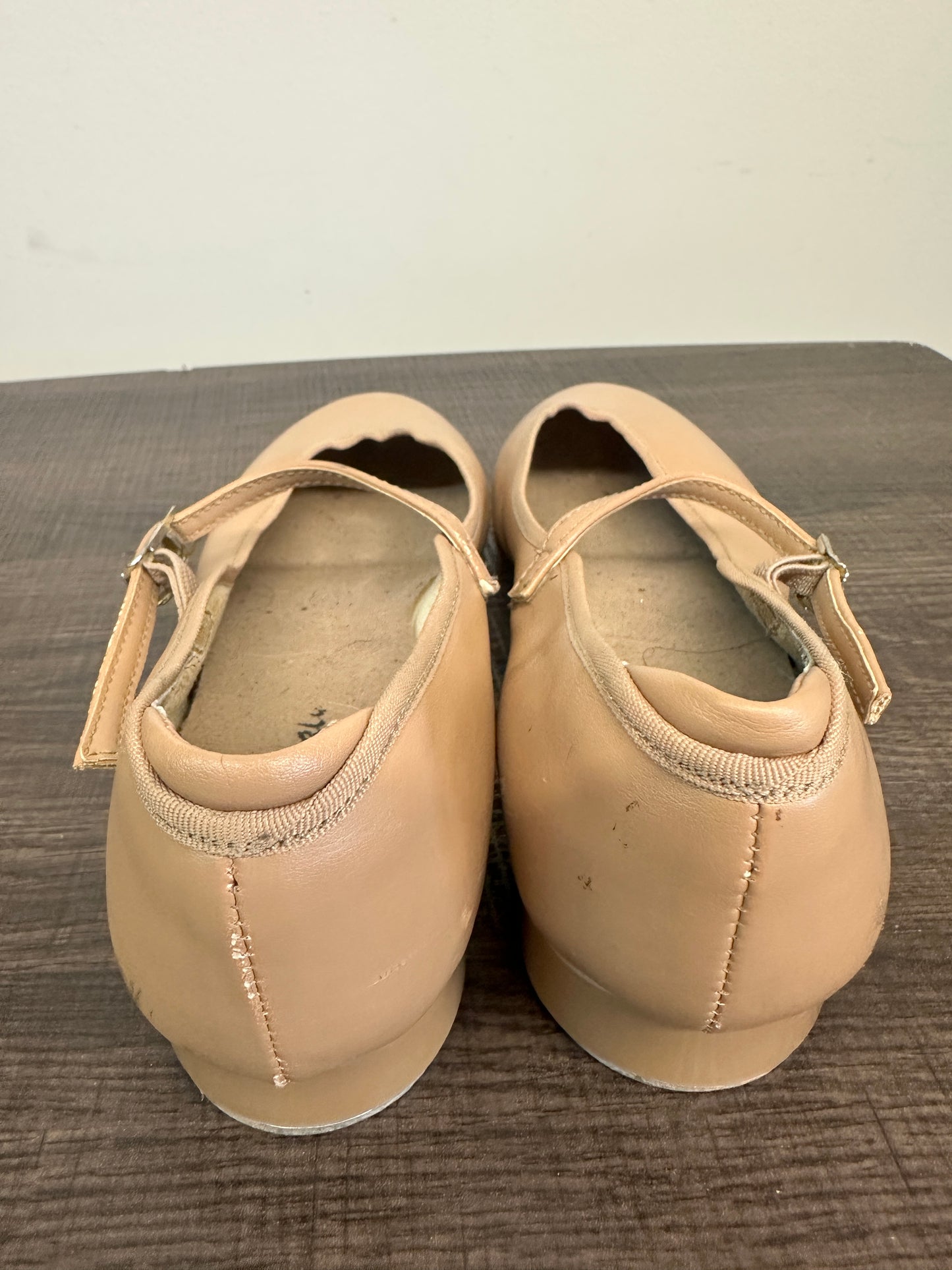 Pre-Owned Tap Shoes Theatricals Adult 7.5M Leather Buckle
