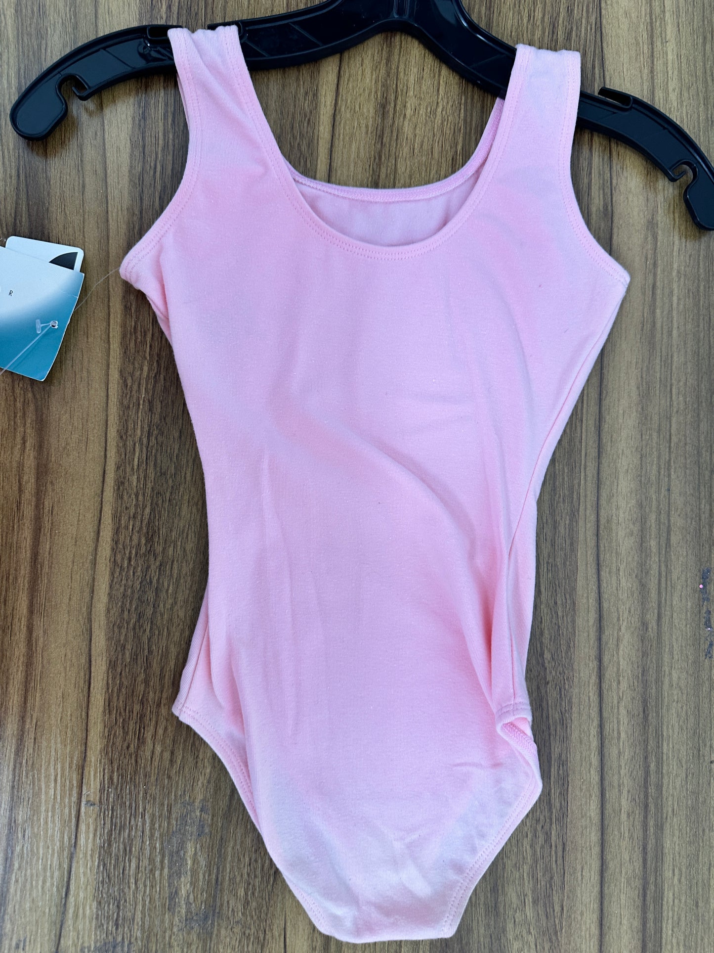 New Closeout Leotard Leo's Dancewear Small Child Pink Short Sleeve Nylon