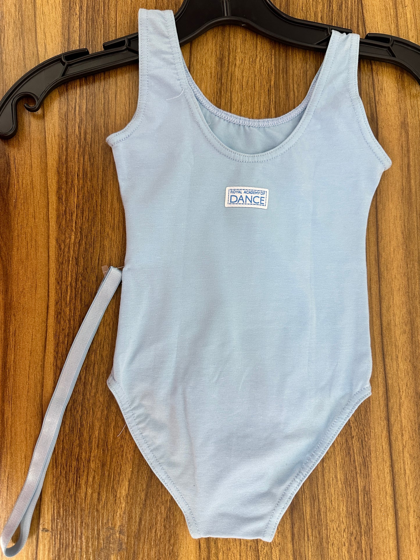 New Closeout Leotard Royal Academy XS Child Lt Blue Tank with Hip Belt Cotton Ballet