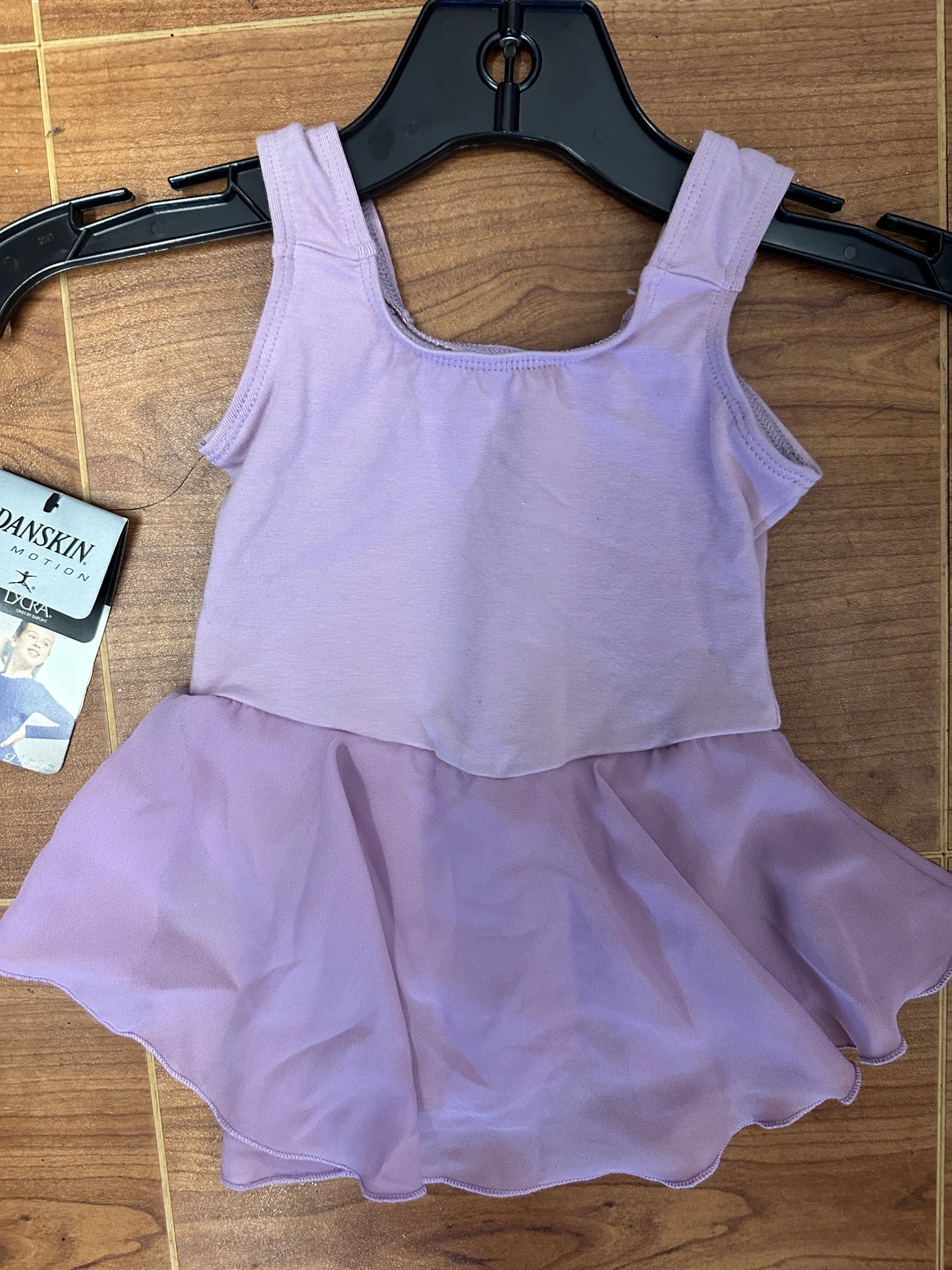 NEW Leotard Dress Danskin Toddler Child 2-3 Lavender Ballet Tap