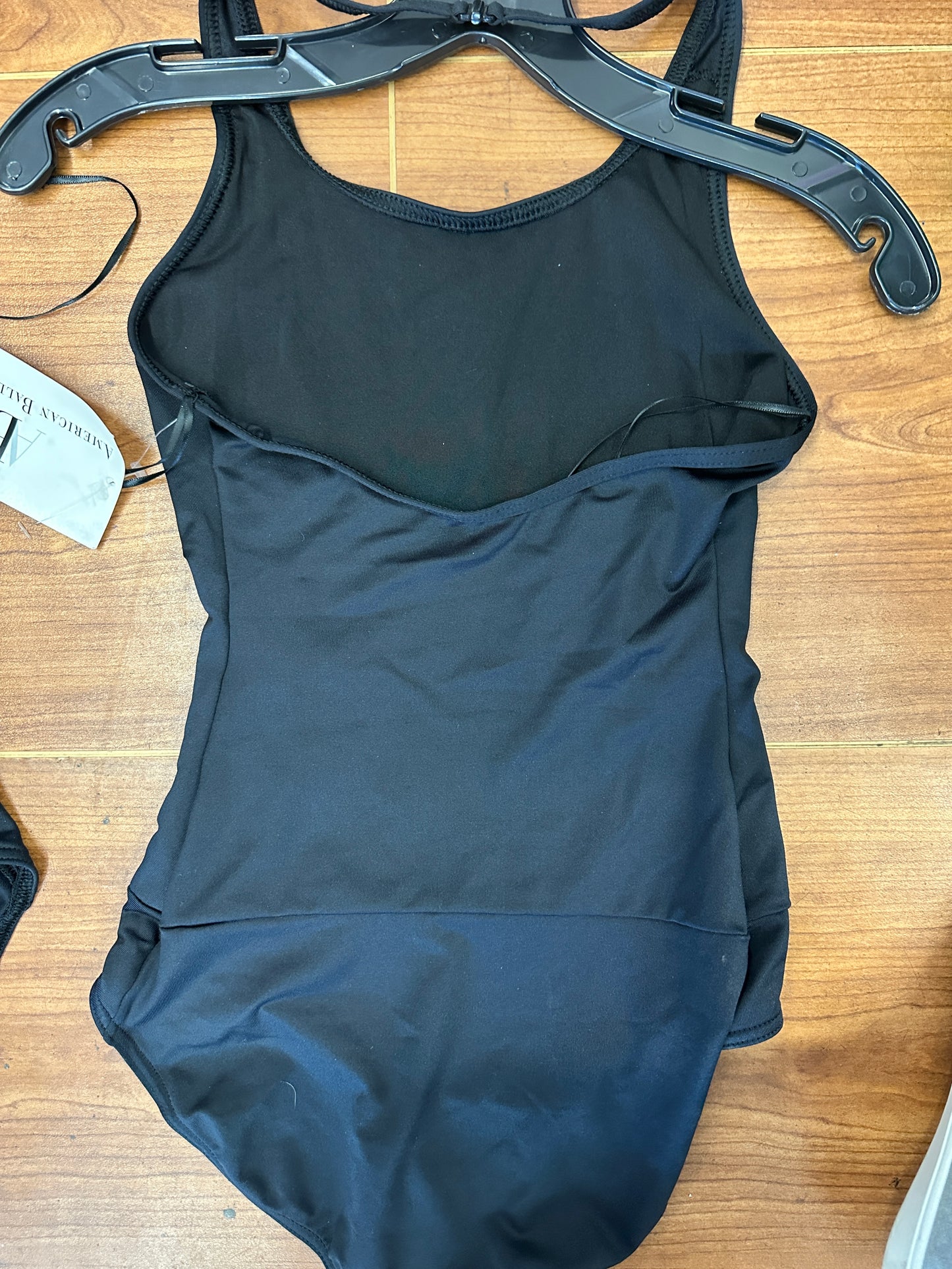 New Closeout Leotard Capezio 3712 Lycra Halter with Red Stitched emitre seams