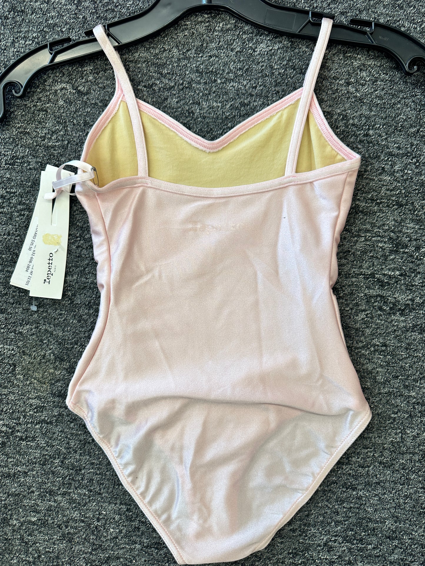 New Leotard Repetto Camisole Lt Pink Large Child 10 Ballet Tap