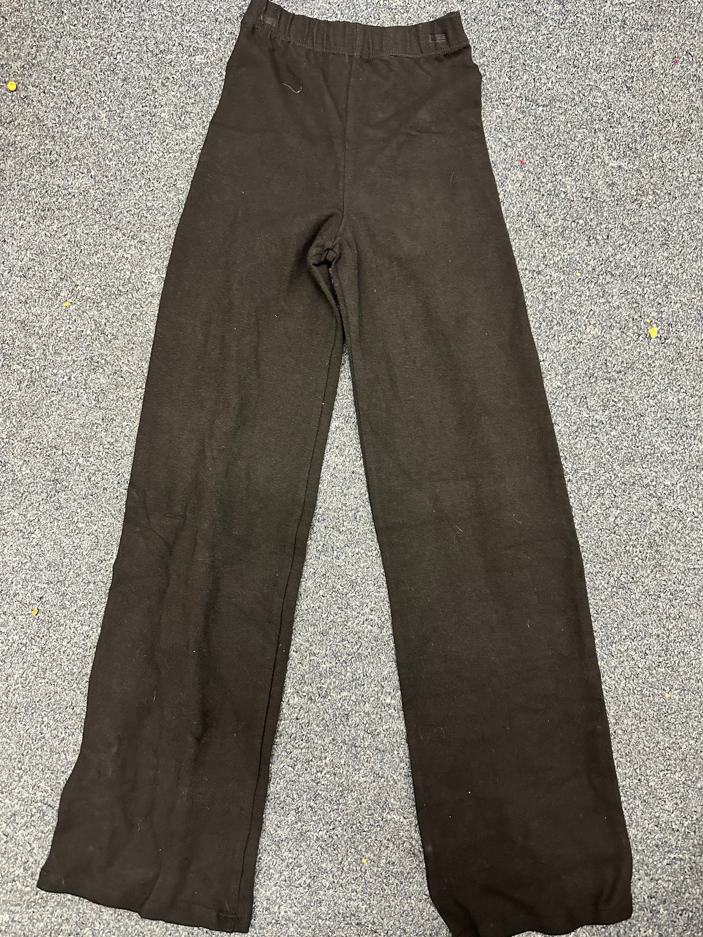 New Pants Leo's Dancewear Black Bootcut Small Child Jazz Tap