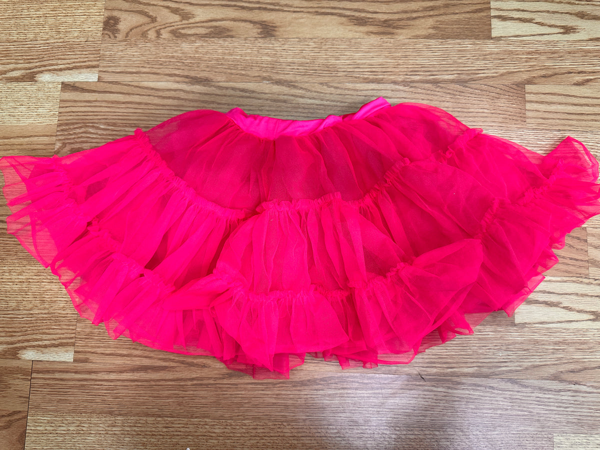 Pre-Owned Tutu w/Shorts Weissman 9110 6x-7 Child Hot Pink Jazz Hip Hop (Copy)