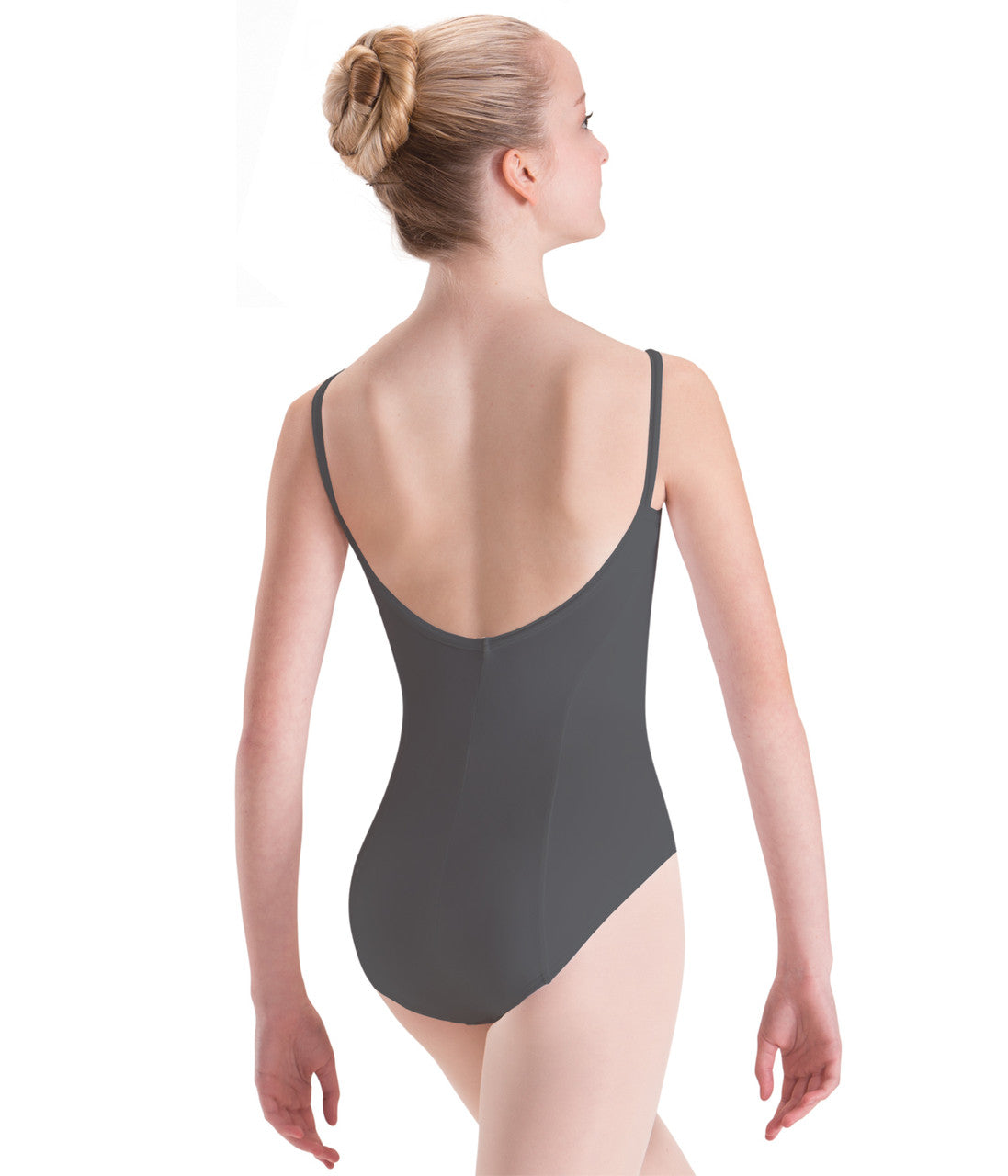 Pre-Owned Leotard MotionWear  2518 Small Adult Gray  Ballet