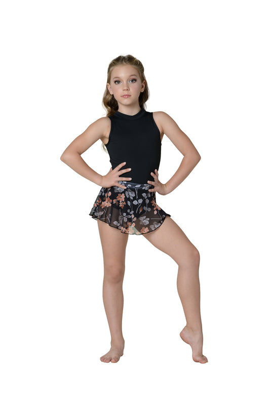 New Ballet Skirt Bullet Style 22404C-Floral Skirt