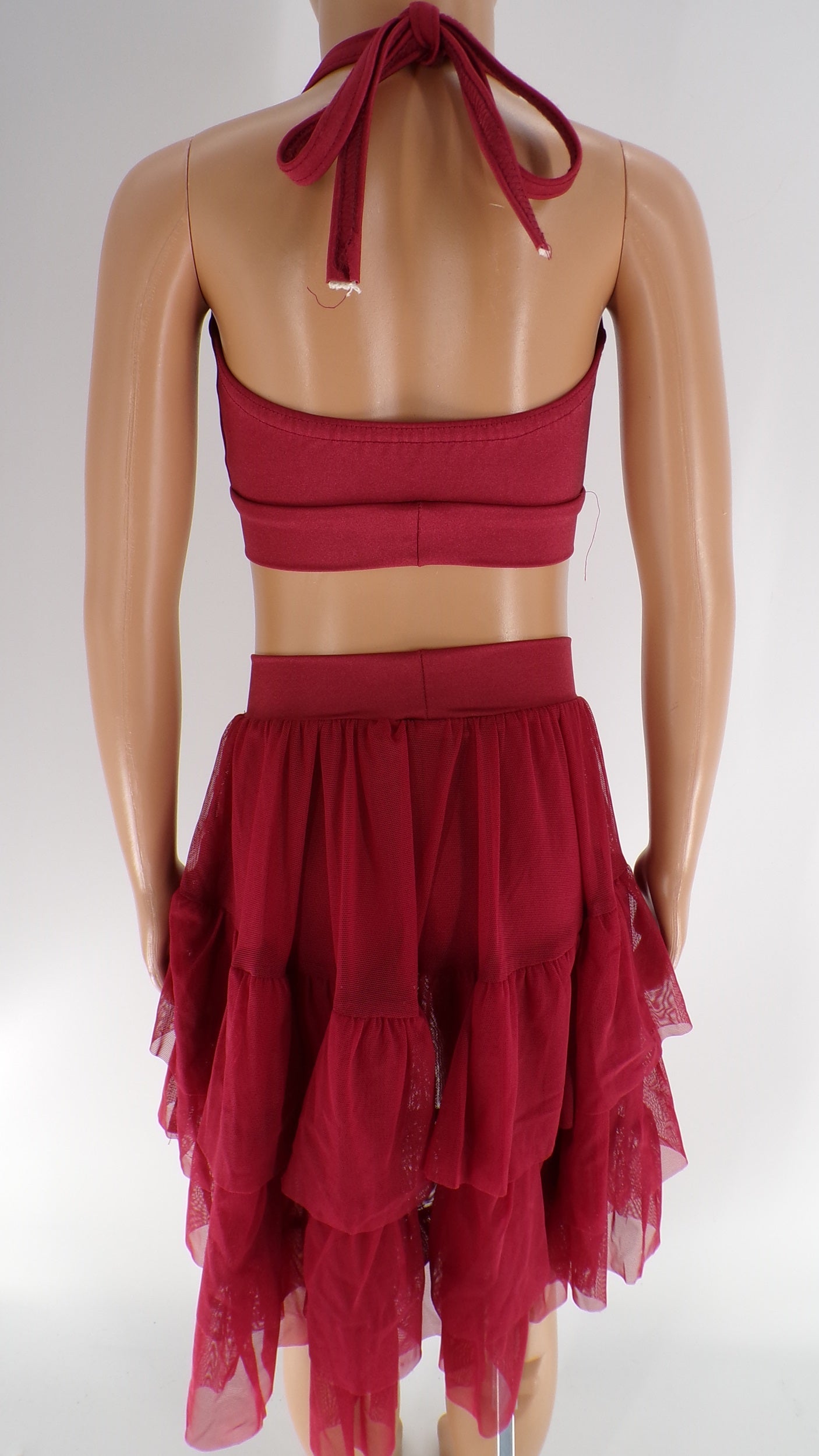 Pre-Owned Costume Kelle   XS Child Burgundy  Contemporary