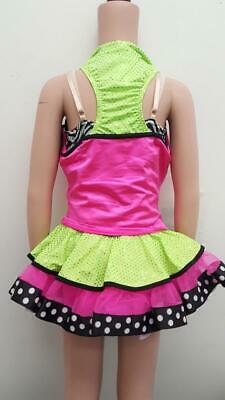 Pre-Owned Costume Weissman  6989 Medium Child Hot Pink  Jazz