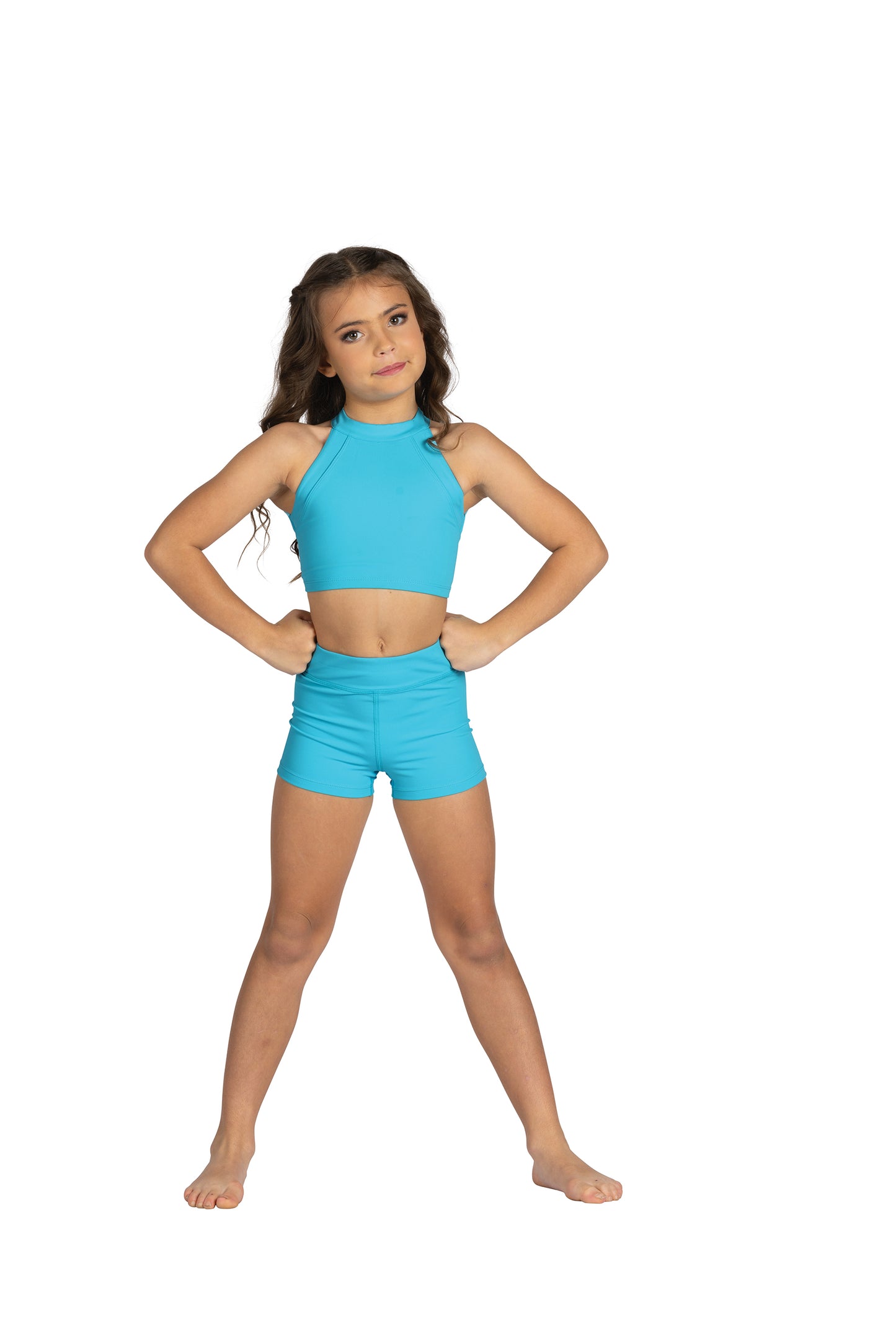 New Danz N Motion 24310C Tabitha Halter Crop Top