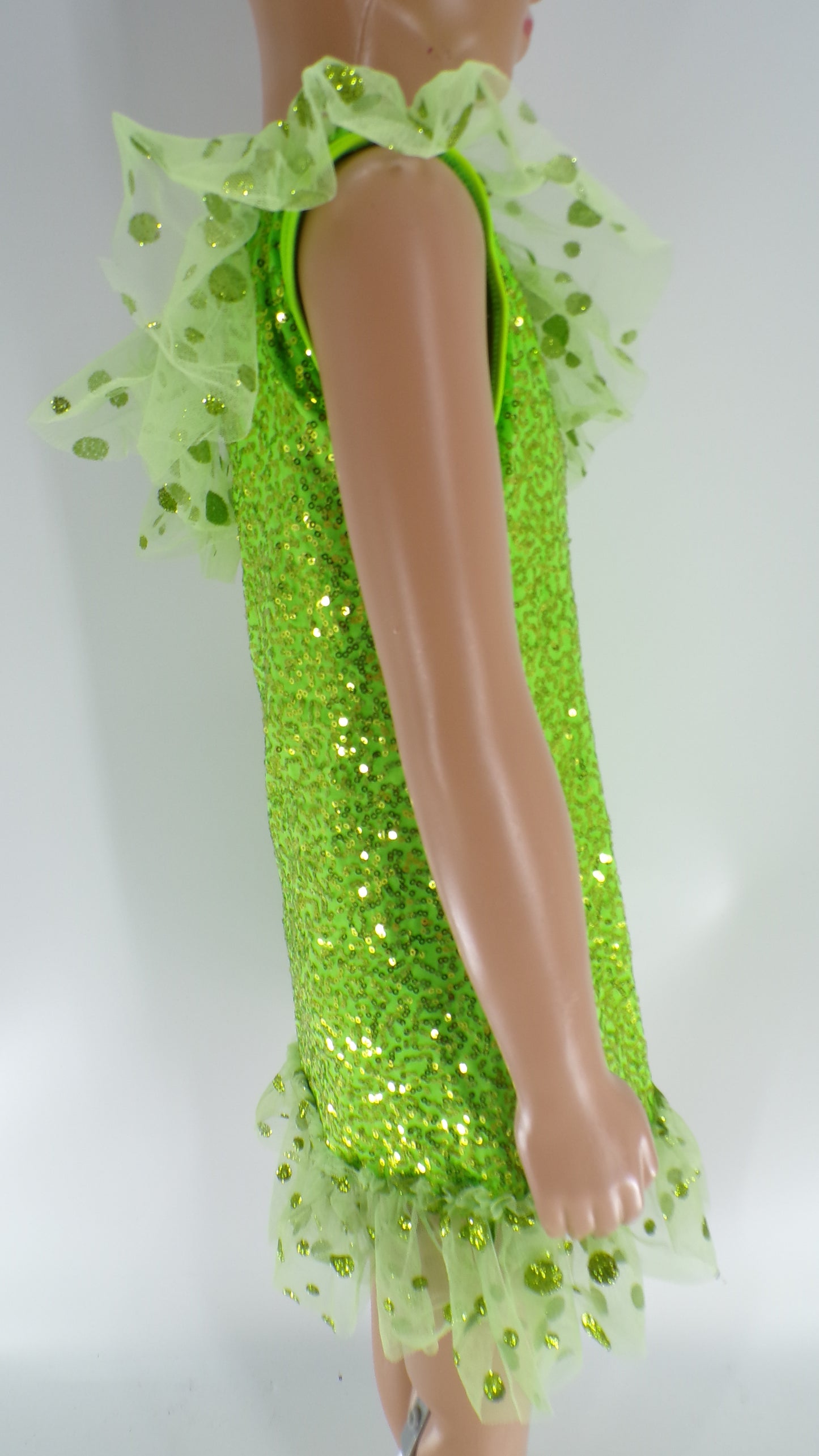 Pre-Owned Costume Weissman  5413 Small Child Green  Jazz