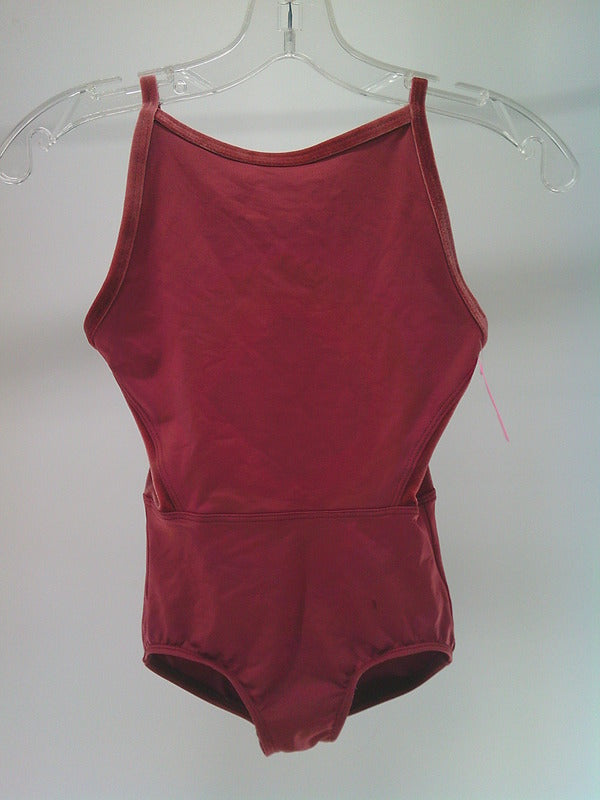 Pre-Owned Leotard Suffolk Dance Large Child Rust Ballet Contemporary