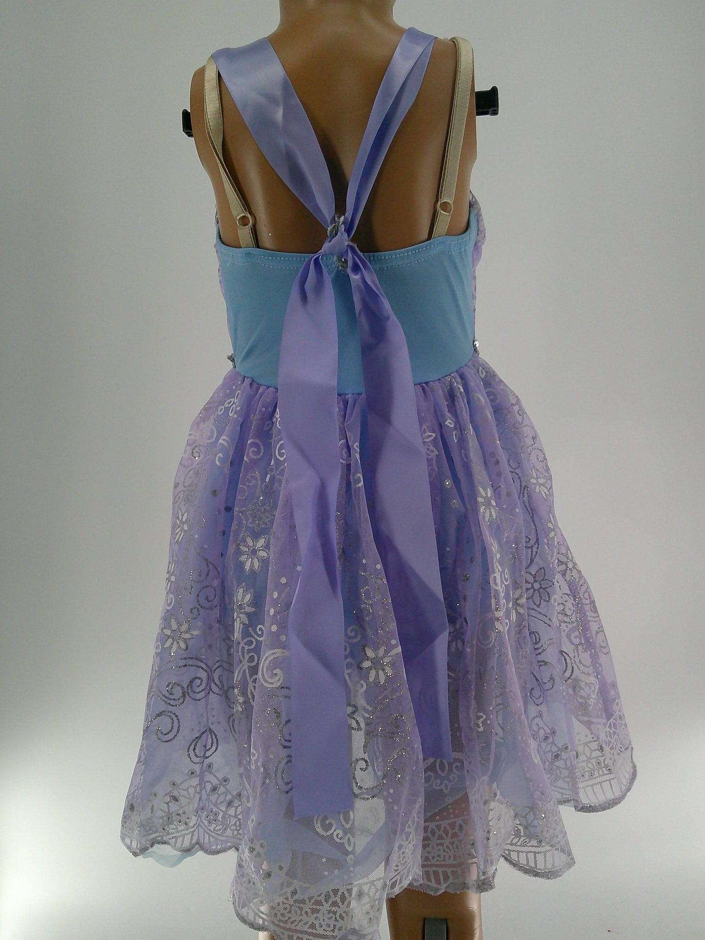 Pre-Owned Costume Gallery  15262 Small Child Purple Dress Ballet  Sequin Elsa