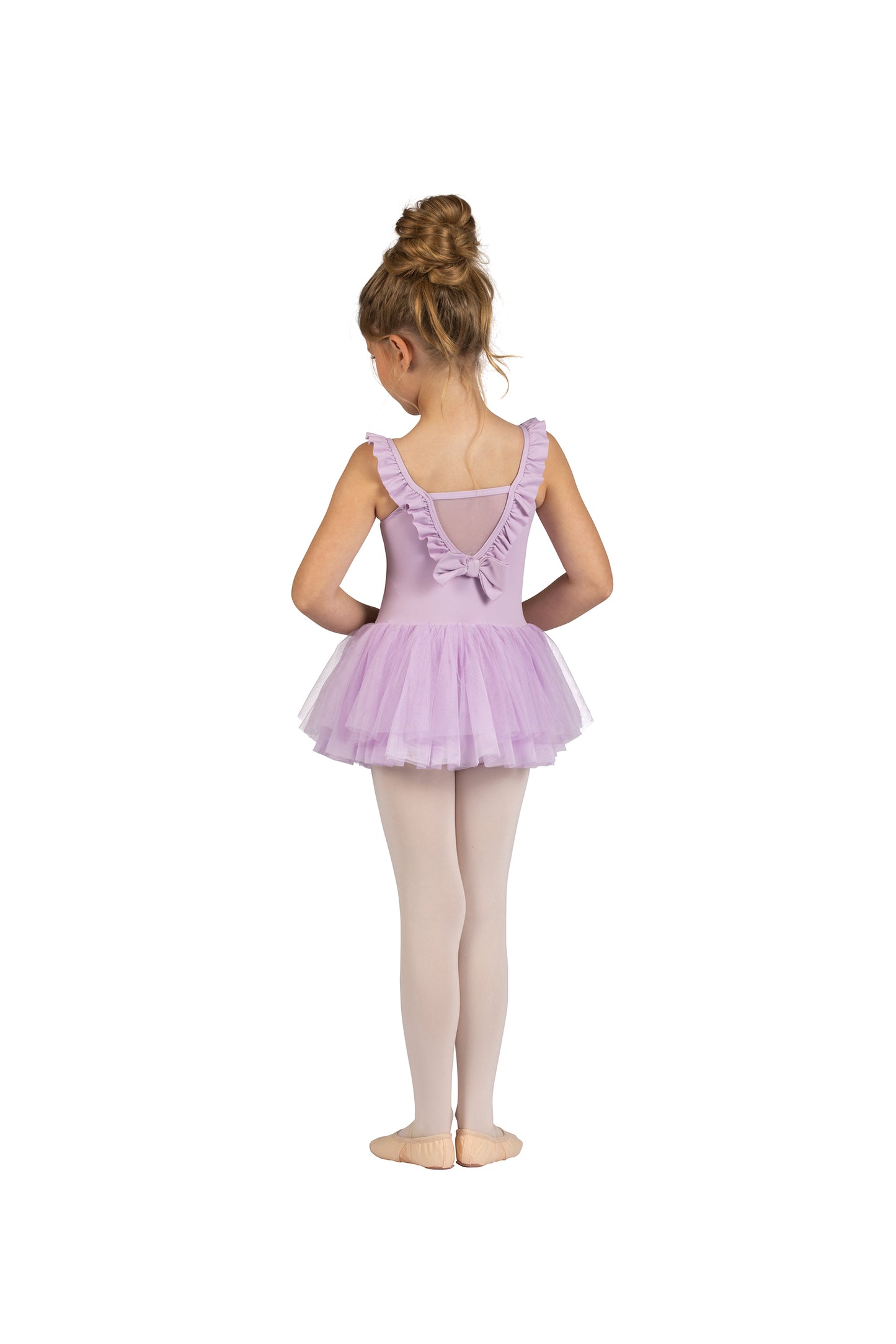 NEW Leotard Dress Danz N Motion Babette 25206C Ruffle Trim