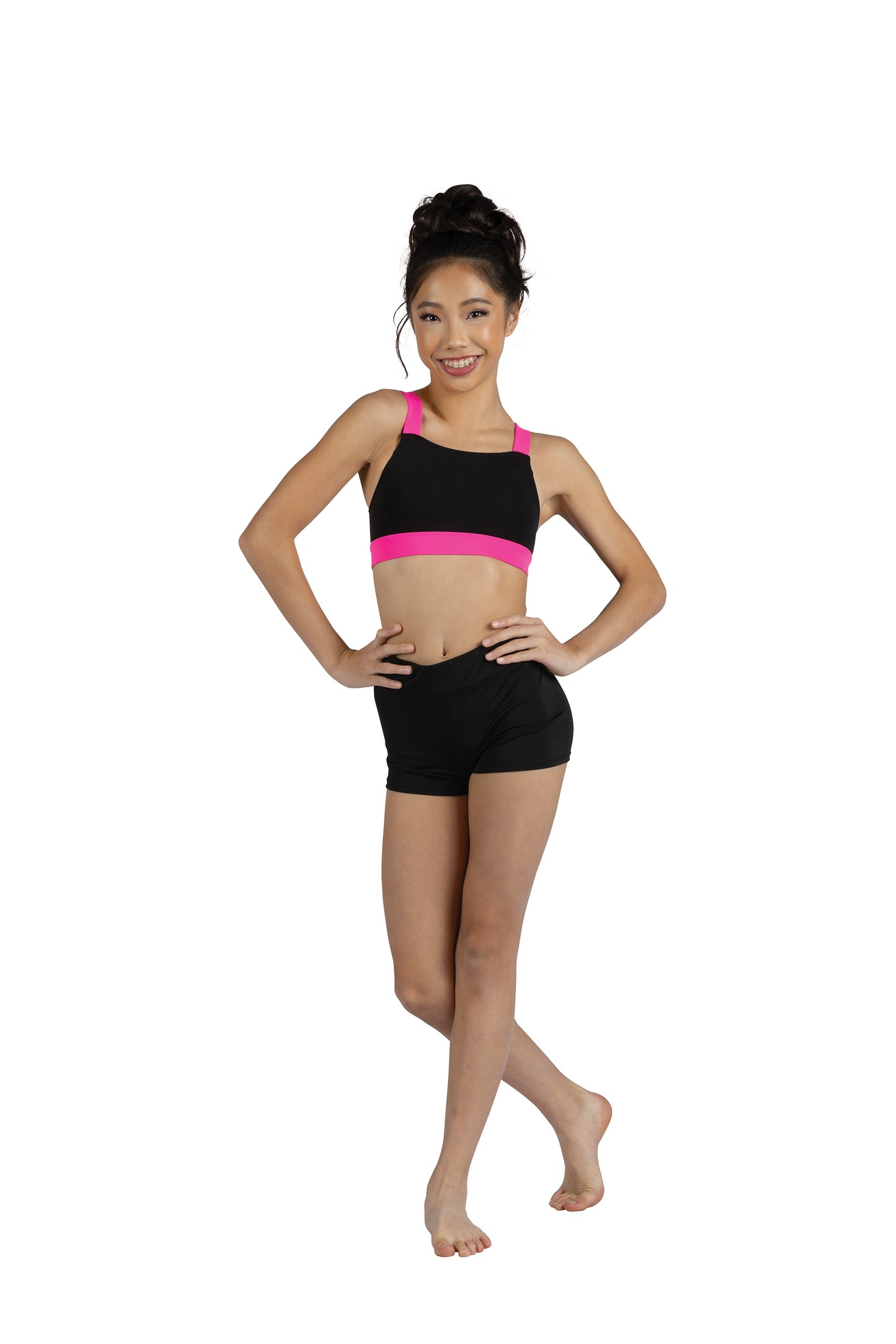 New Crop Top Danz N Motion Dakota 25302C 25313C Dance Convention Wear