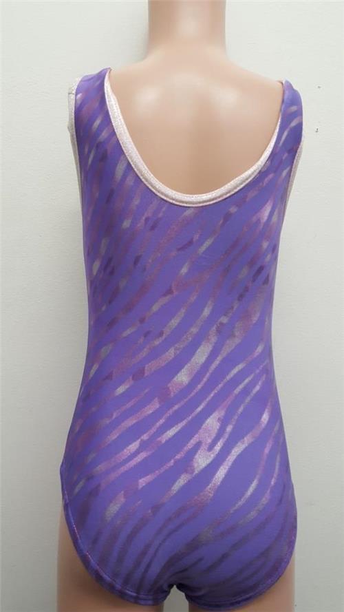 Pre-Owned Leotard Butterfly   Small Child Lavender  Gymnastics