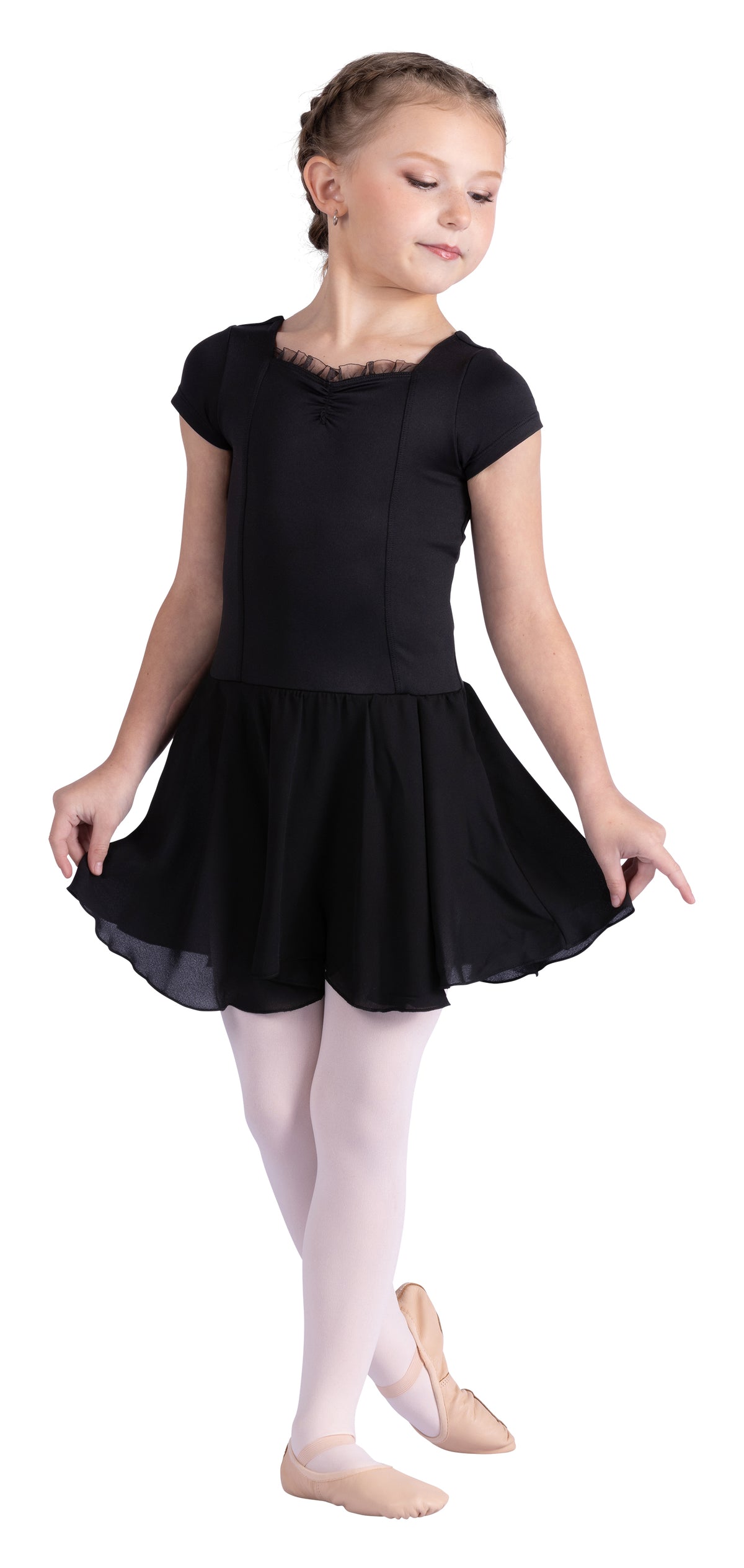 New Leotard Dress Danz N Motion 26202C Lilac Child Sizes Ballet Tap Jazz