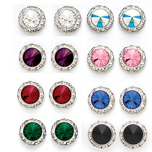 NEW Competition Earrings Dasha 17MM 2710 Clip on and Post