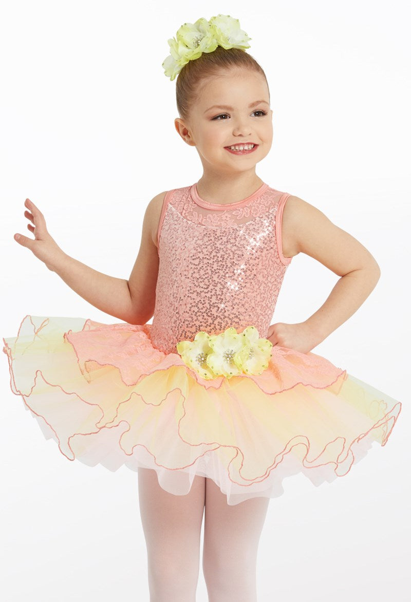 Pre-Owned Costume Weissman  11874 Medium Child Yellow  Ballet