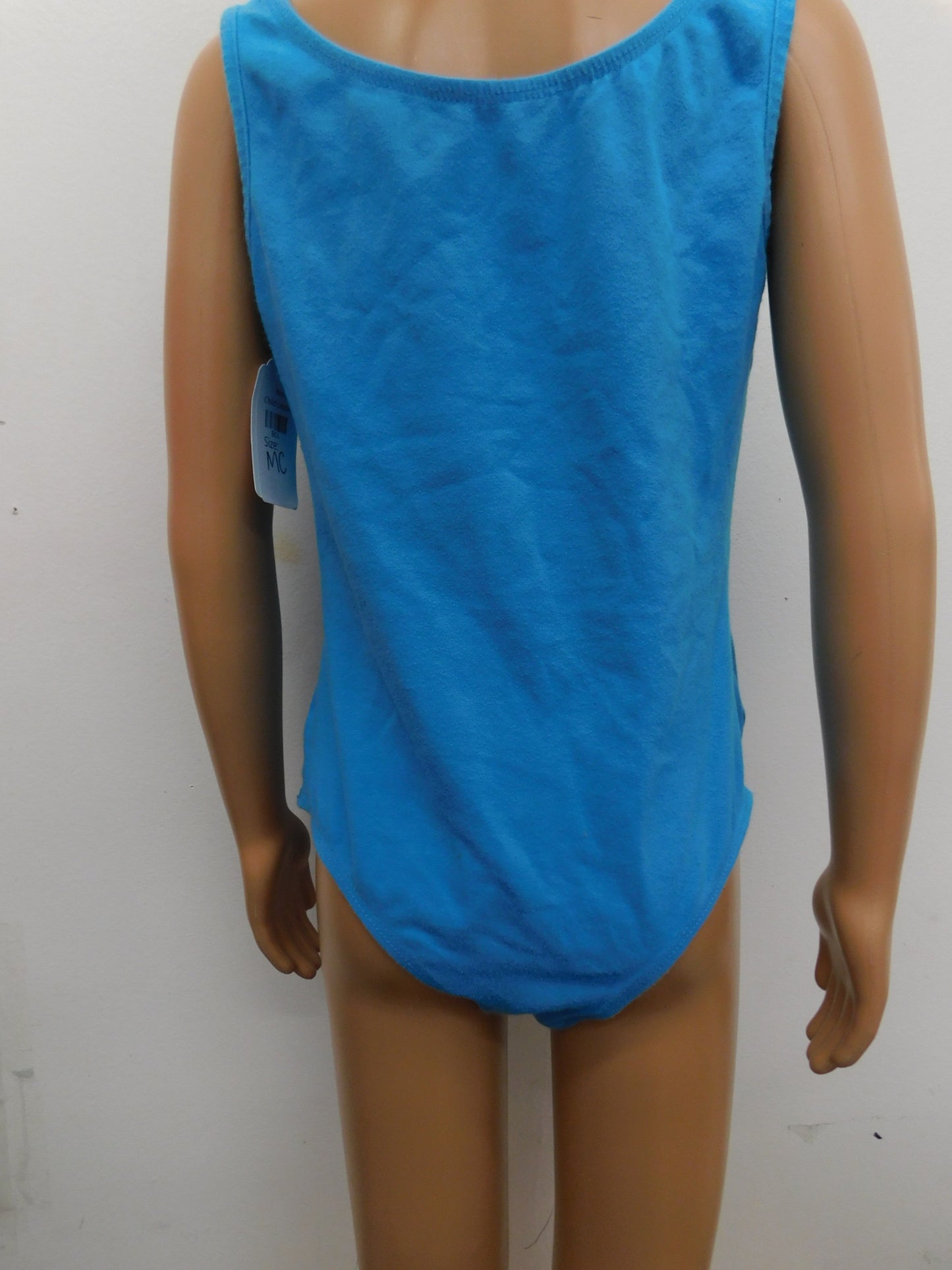 Pre-Owned Leotard Unbranded   Large Child Turquoise  Ballet Jazz