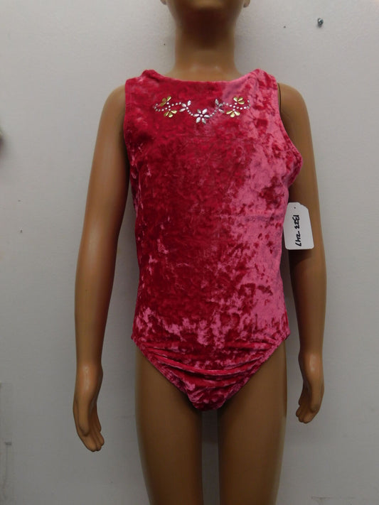 Pre-Owned Leotard Unbranded   Large Child Hot Pink  Gymnastics