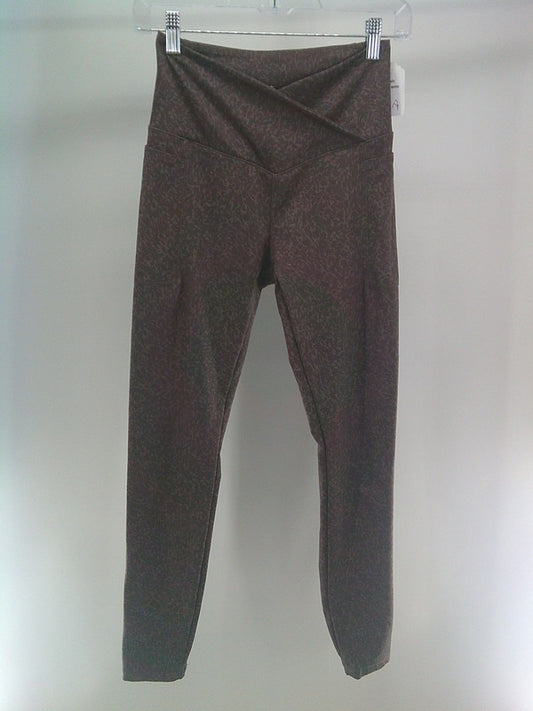 Pre-Owned Leggings Danskin Small Adult Black Leopard  Jazz Cheer