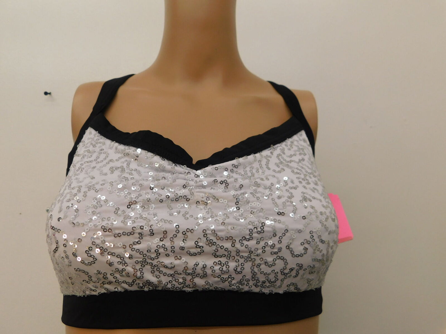Pre-Owned Sports Bra Weissman 5935 Medium Child White Jazz