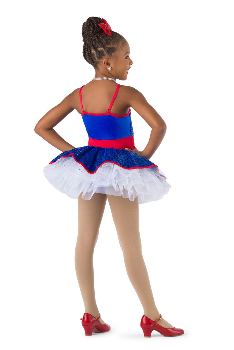 Pre-Owned Costume Gallery  19321 Intermediate Child Blue  Jazz