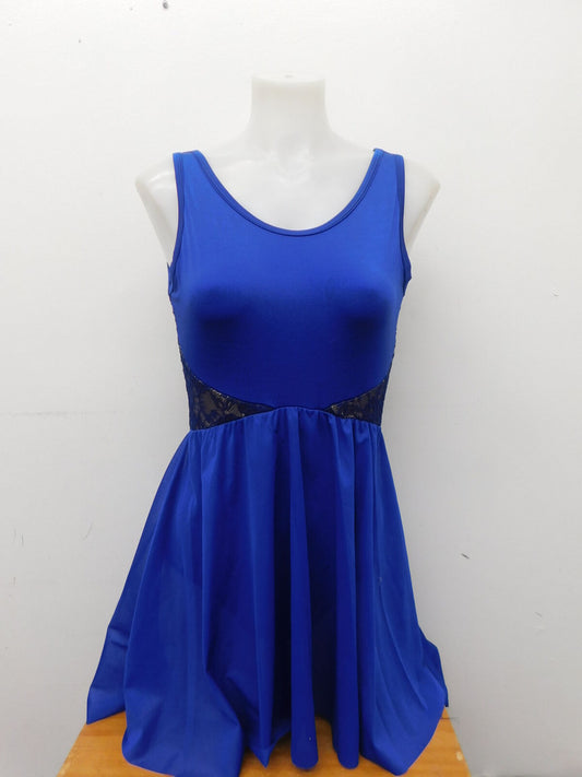 Pre-Owned Costume Unbranded   Small Adult Royal Blue Flowy Dress Contemporary