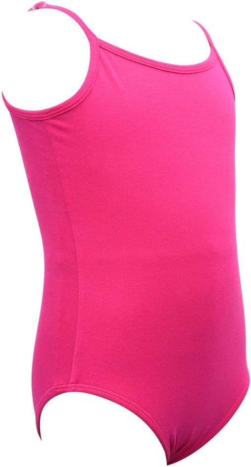 Pre-Owned Leotard Dancina Large Child Hot Pink Ballet Jazz Camisole