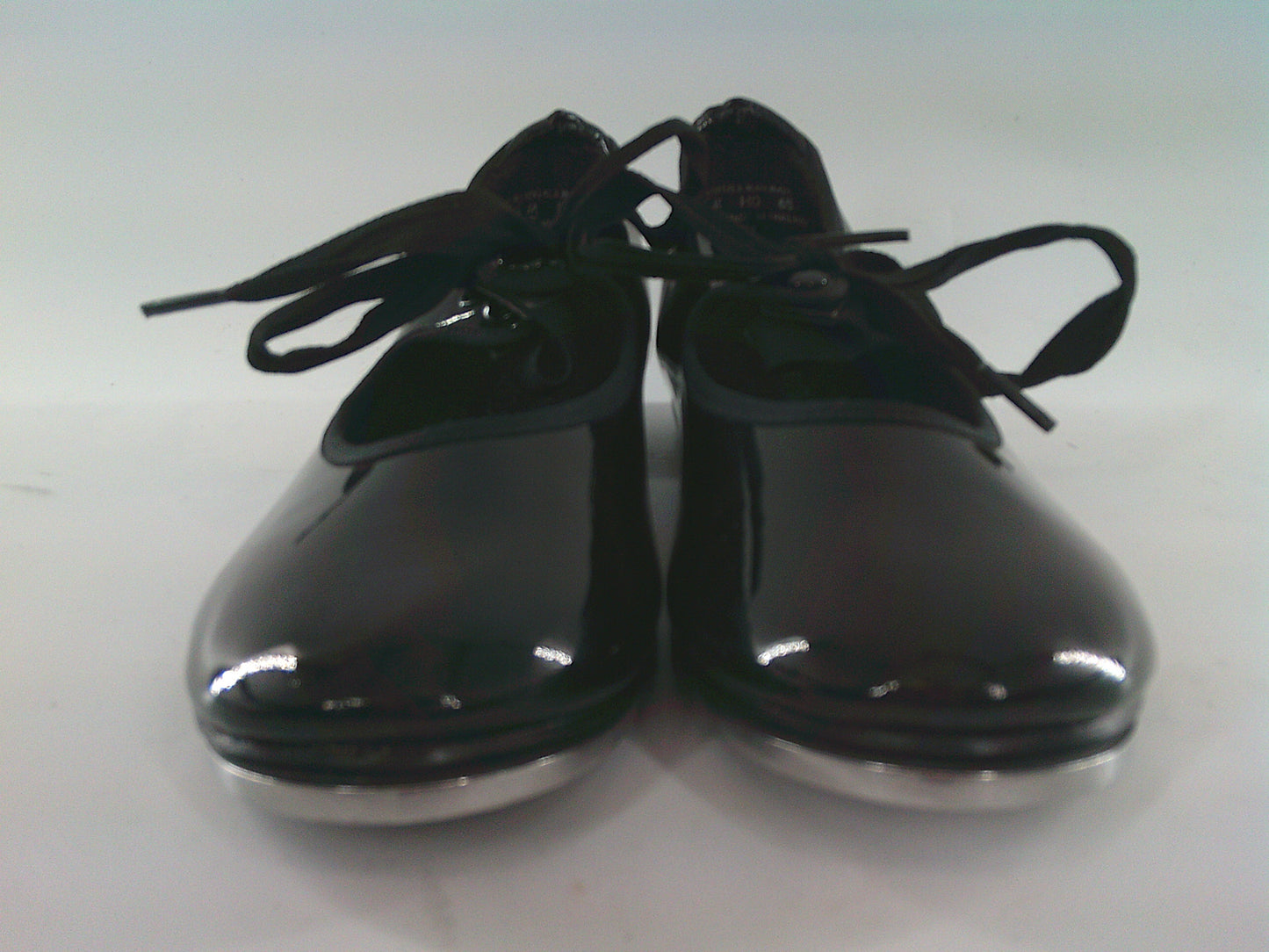 Pre-Owned Tap Shoes Capezio Big Kid 2.5M Tyette Man Made Elastic Student