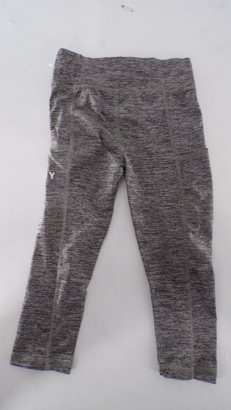 Pre-Owned Crop Leggings DKNY   Medium Child Gray  Hip Hop Jazz
