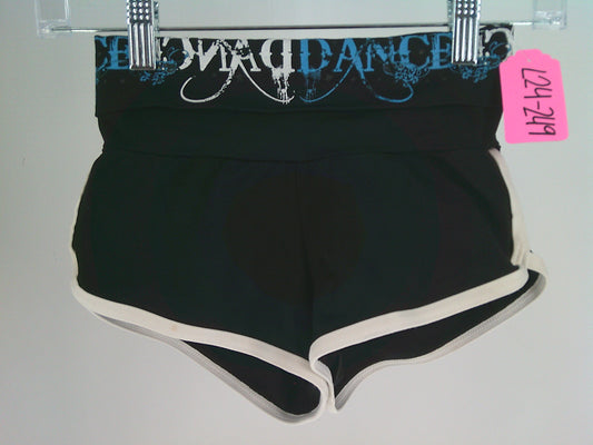 Pre-Owned Shorts Motionwear  7857 Small Adult Black  Acro Jazz