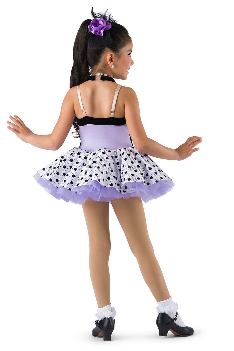 Pre-Owned Costume Costume Gallery   Intermediate Child Purple Dress Tap Sequin
