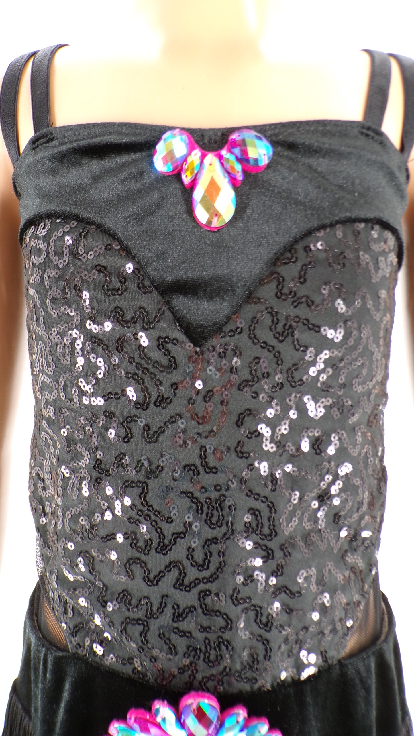 Pre-Owned Costume Unbranded   Large Child Neon  Jazz